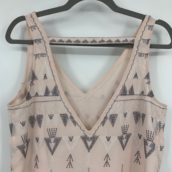 Free People XS‎ Dress Shift Frances Bean Pink Rose - Picture 8 of 8